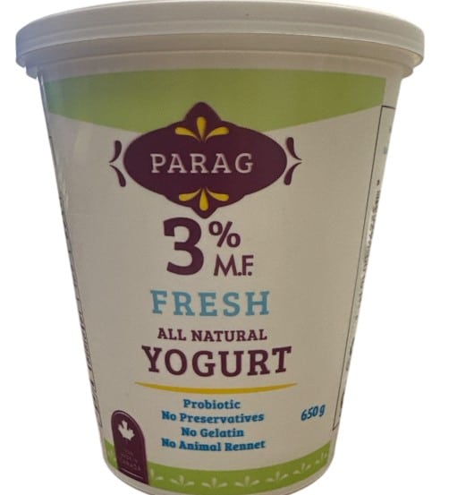 Parag - 3% Fresh All Natural Yogurt