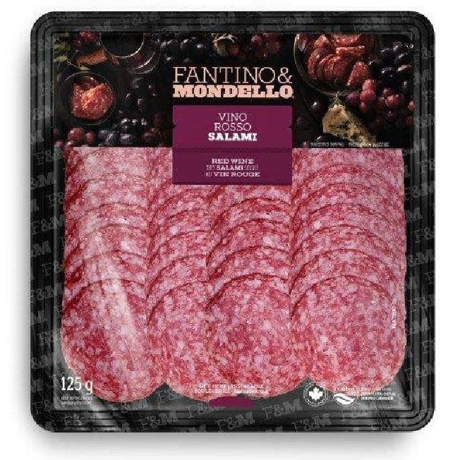 Fantino & Mondello - Vino Rosso Sliced Dry Salami