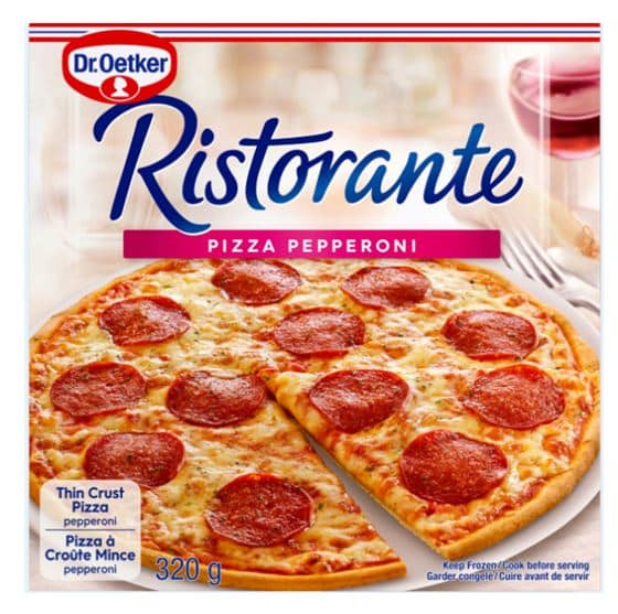 Dr Oetker Ristorante Thin Crust Pizza - Pepperoni