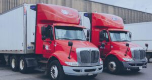 Loading vehicles at CJR and DairyCentral Distribution Center servicing the GTA and Southern Ontario.