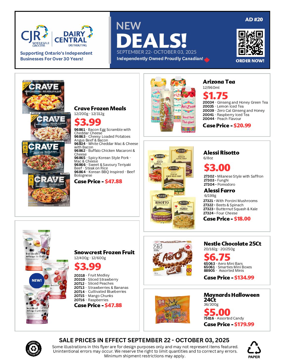 Flyer #20 – September 22 – Oct 03, 2025